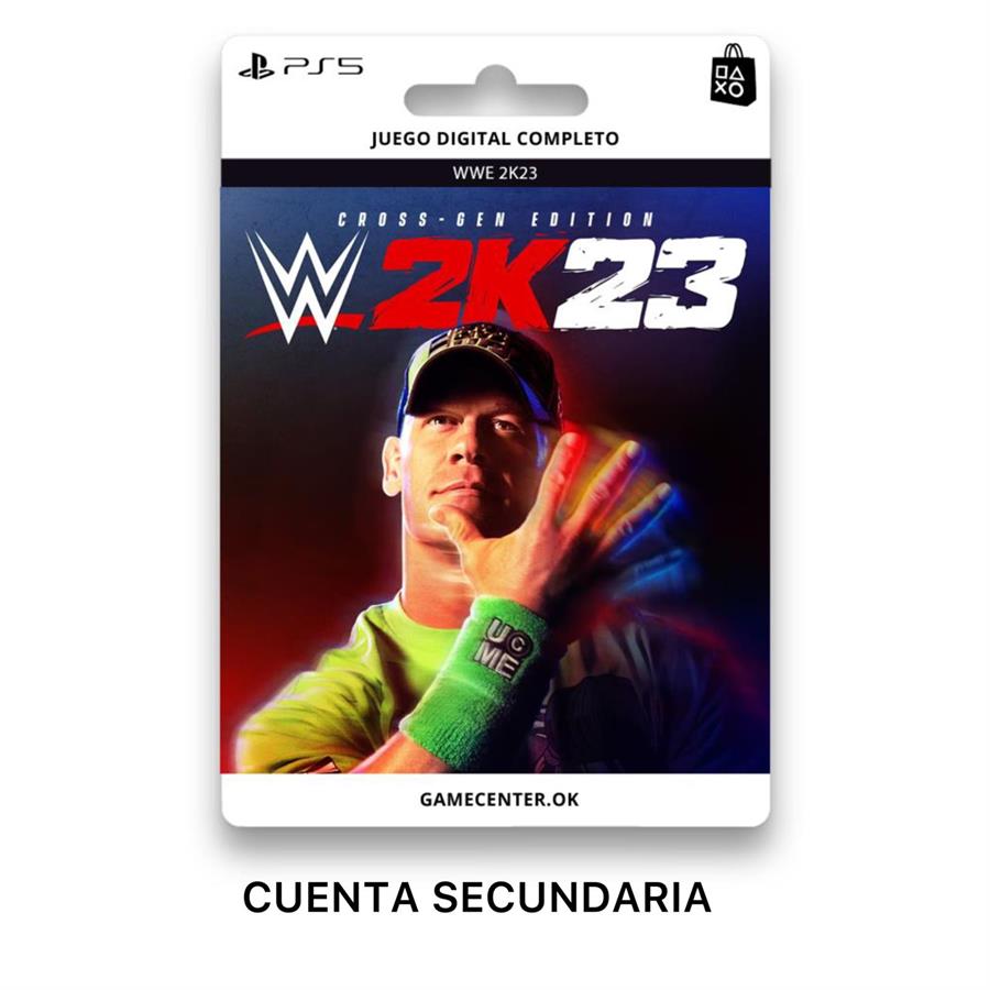 WWE 2K23 - PS5 CUENTA SECUNDARIA