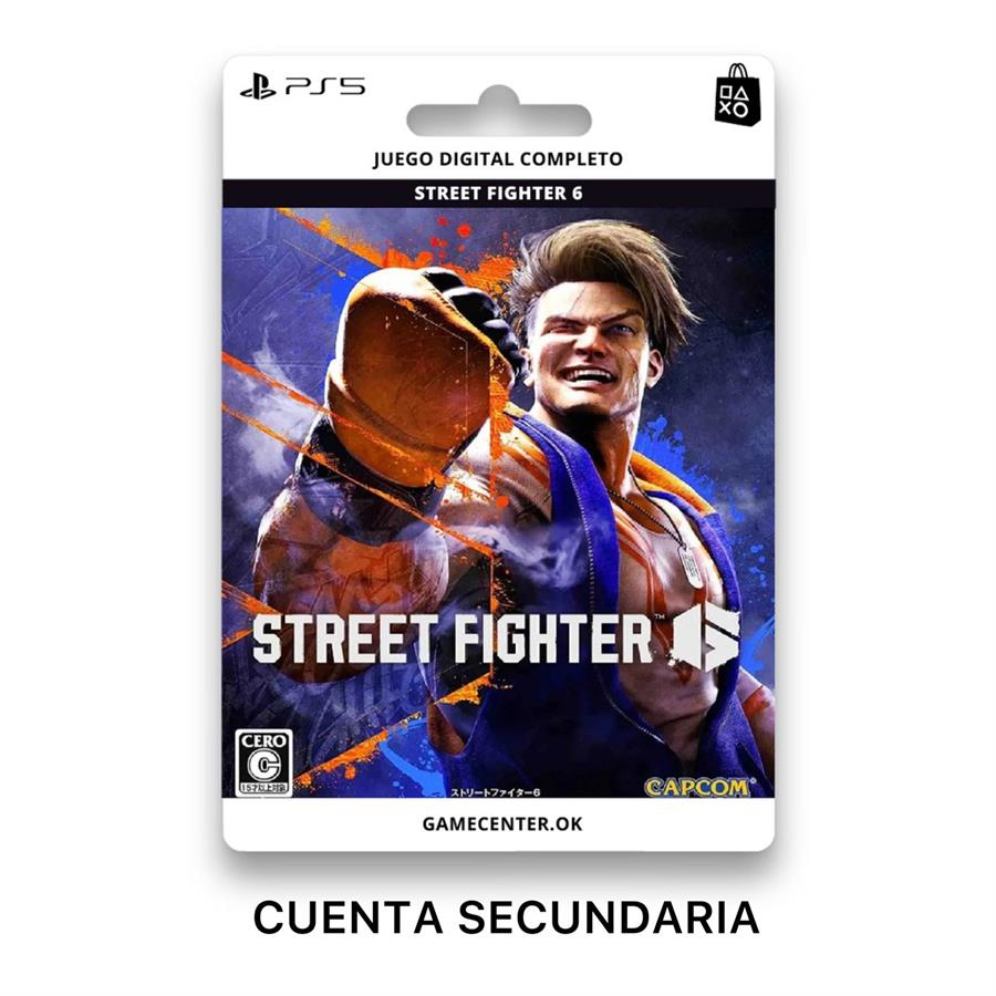 STREET FIGHTER 6 - PS5 CUENTA SECUNDARIA