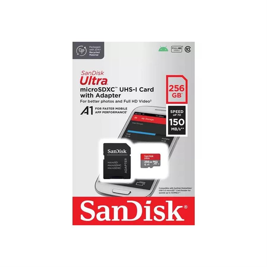 MEMORIA MICRO SD 256GB SANDISK ULTRA C10