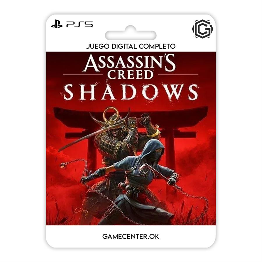 PREVENTA ASSASSIN'S CREED SHADOWS - PS5 CUENTA PRIMARIA