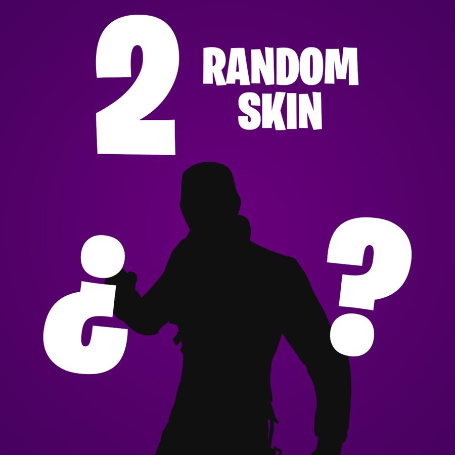 2 RANDOM SKIN FORTNITE - CÓDIGO CANJEABLE