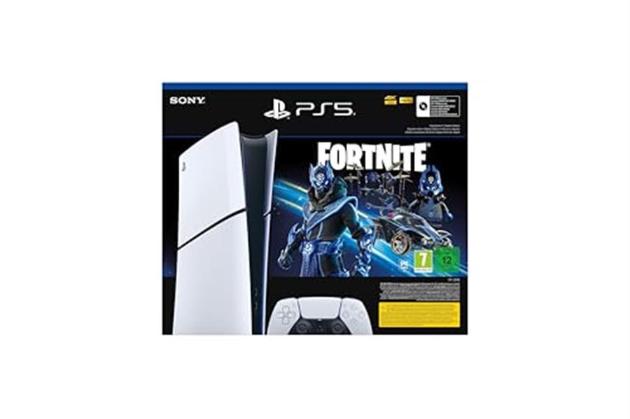 PS5 SLIM DIGITAL + PACK FORTNITE COBALT STAR