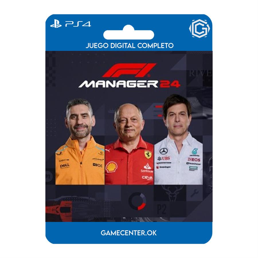 F1 MANAGER 2024 - PS4 CUENTA PRIMARIA