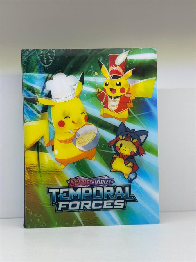 CARPETA ÁLBUM POKEMON TEMPORTAL FORCES TCG