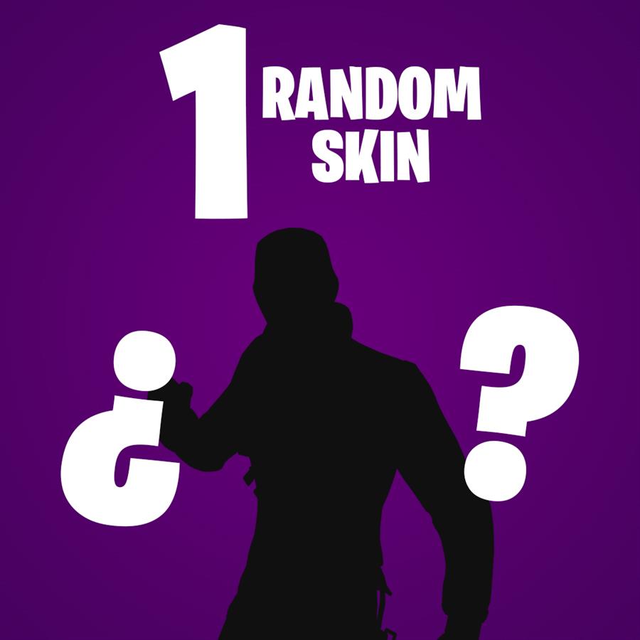 1 RANDOM SKIN FORTNITE - CÓDIGO CANJEABLE