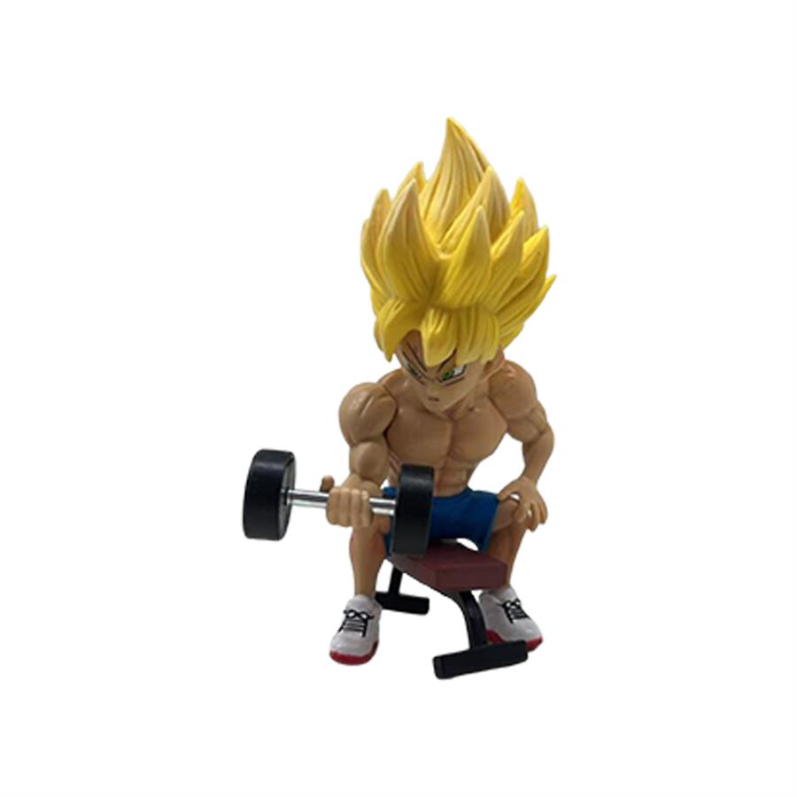 MINI FIGURA DRAGON BALL - GOKU CON PESAS