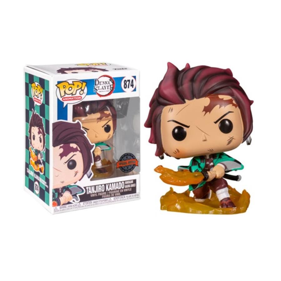 FUNKO POP! DEMON SLAYER TANJIRO KAMADO 874