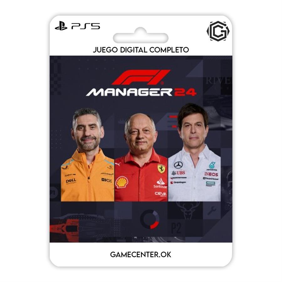 F1 MANAGER 2024 - PS5 CUENTA PRIMARIA