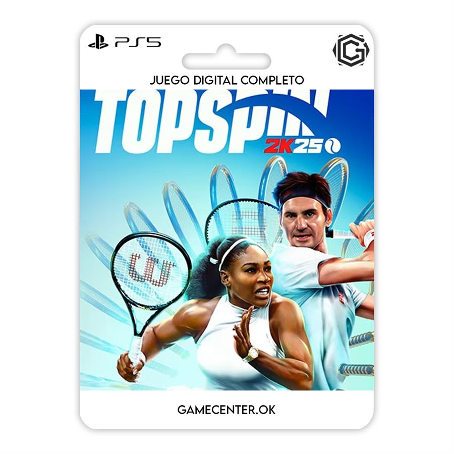 TOPSPIN 2K25 PS5 - CUENTA PRIMARIA