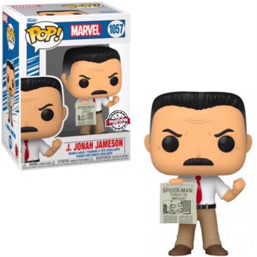 FUNKO POP! MARVEL SPIDERMAN J JONAH JAMESON SPECIAL EDITION