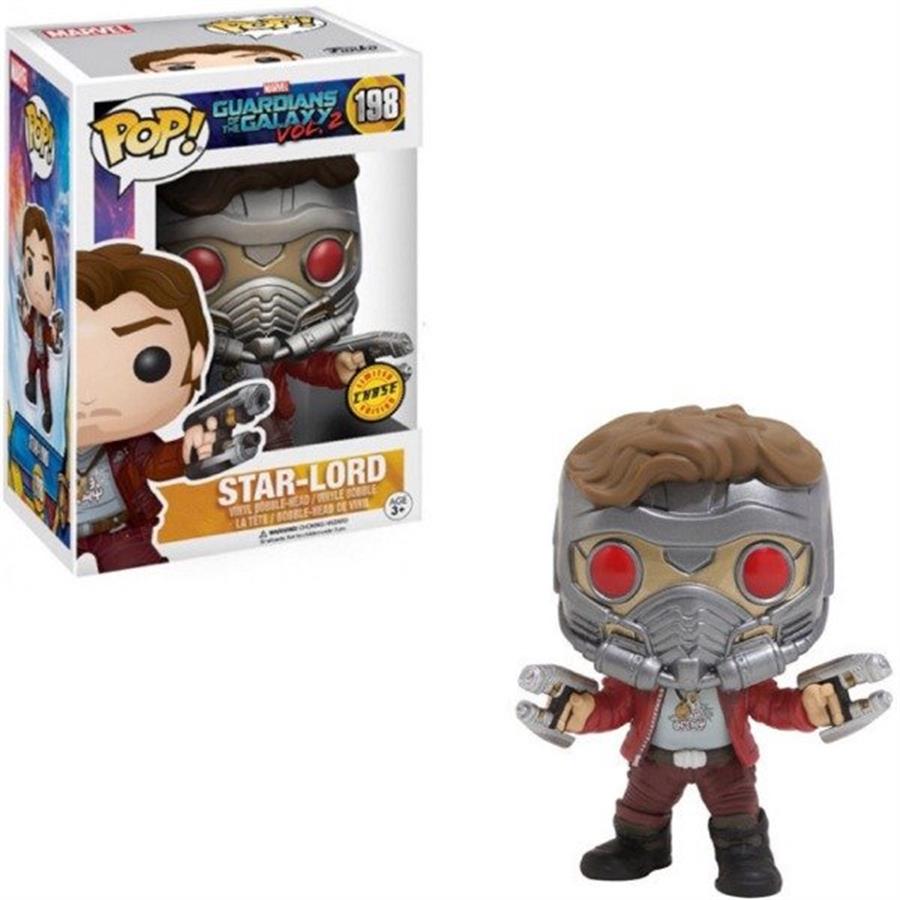 FUNKO POP! MARVEL GUARDIANES DE LA GALAXYA VOL 2 STARD-LORD CHASE LIMITAD EDITION