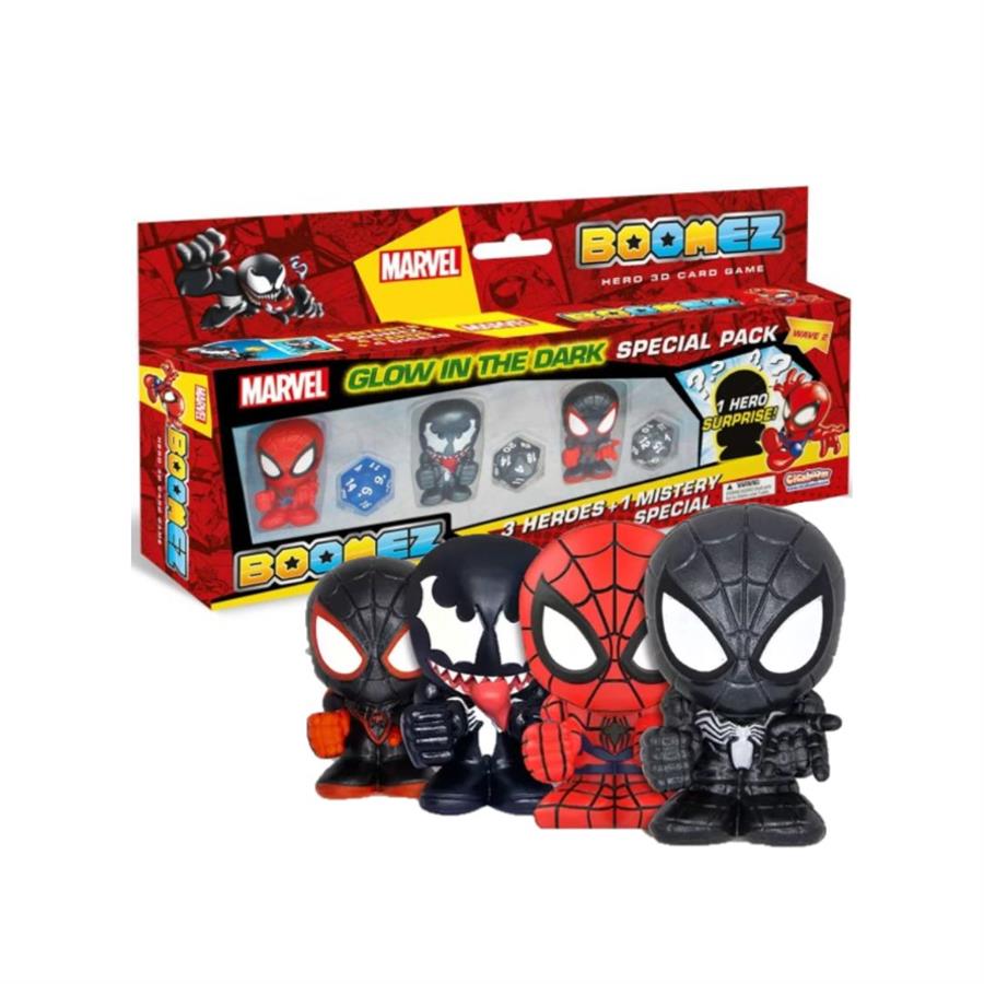 Marvel Boomez SpiderMan Pack 4