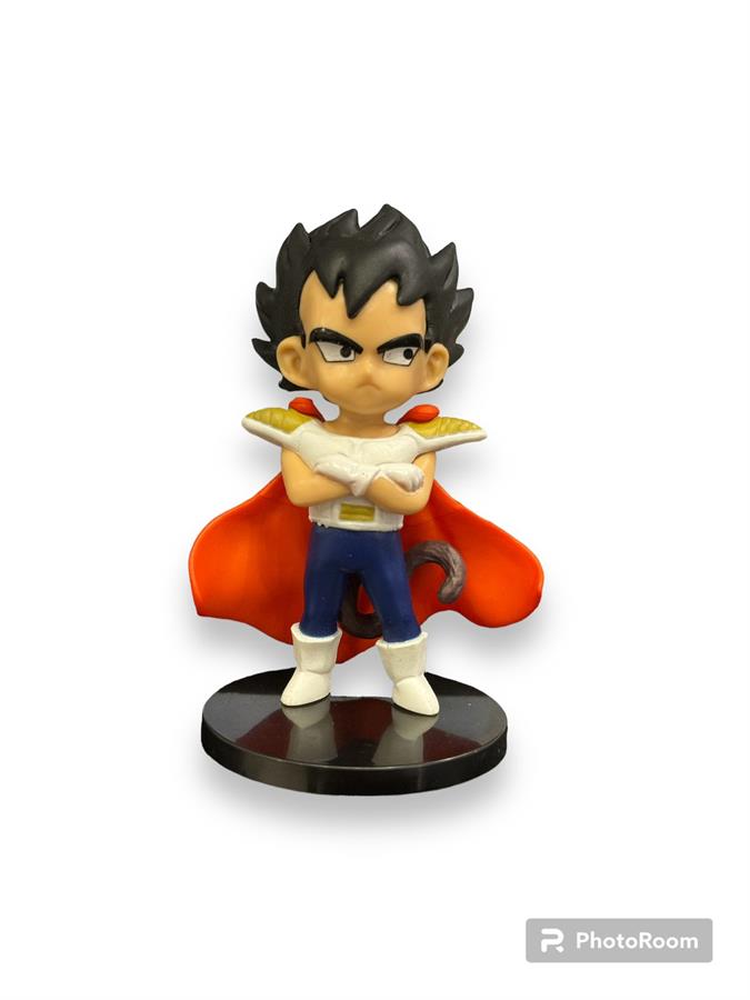 FIGURA DRAGON BALL 12 CM - VEGETA CON BASE